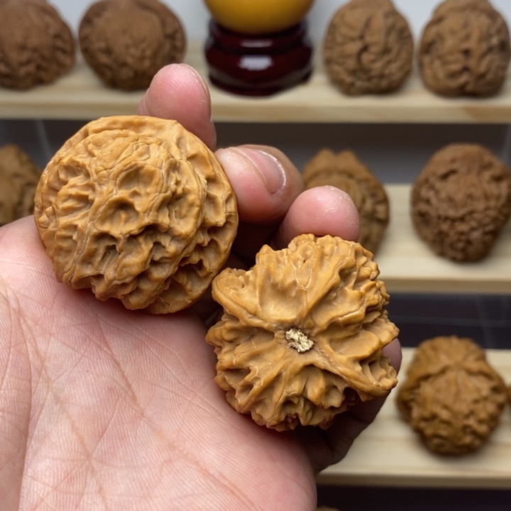 把件核桃38尺全品苹果园一物一图