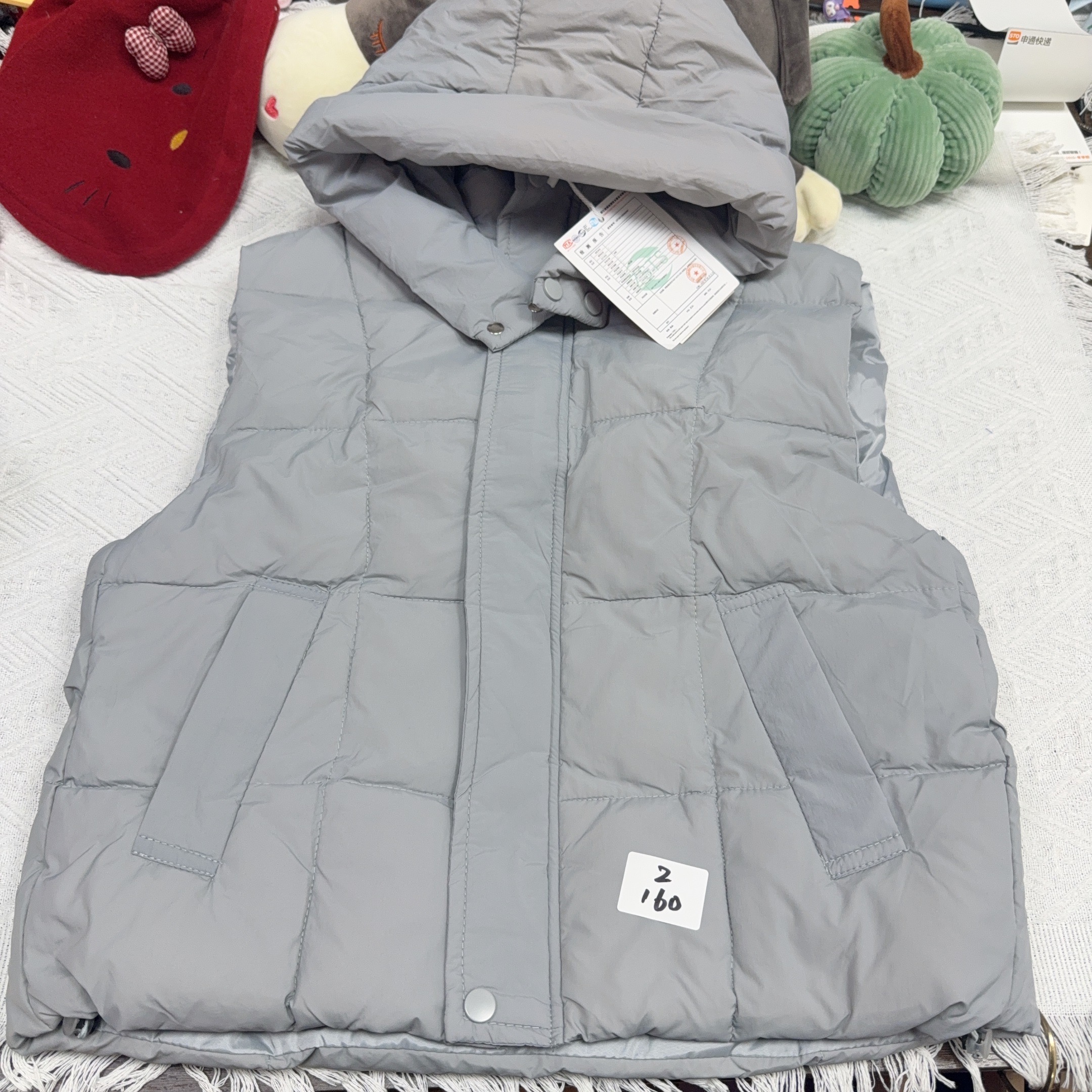 儿童冬加厚保暖马甲584