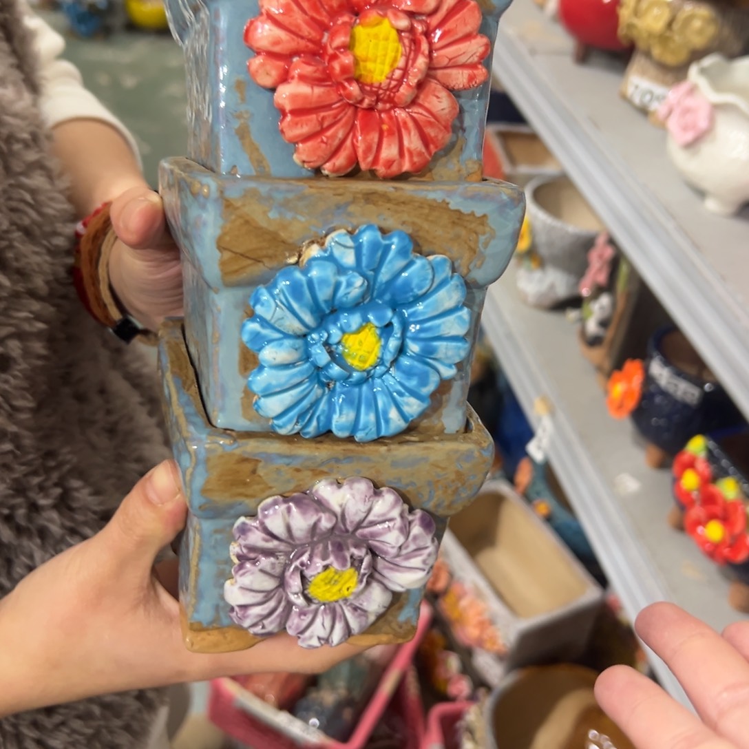 满20米秒退拉黑花盆