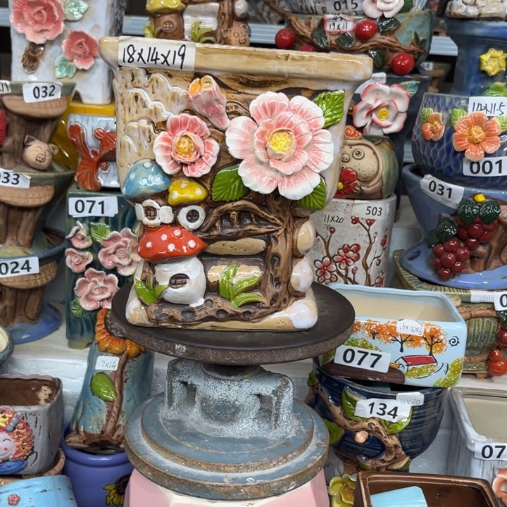 紫砂花盆粗陶材质多肉花盆