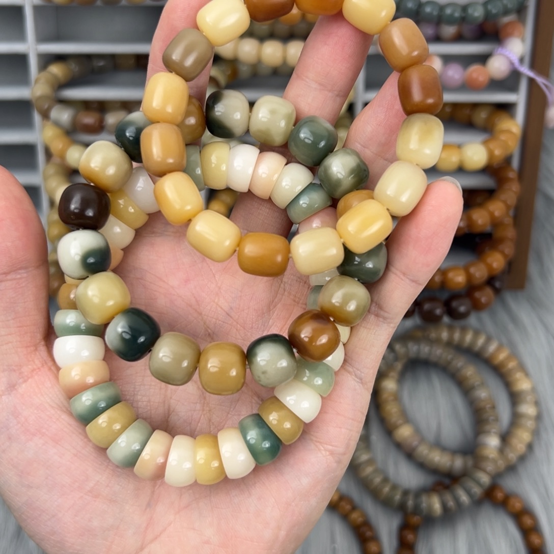 星***~菩提根/象牙果手串