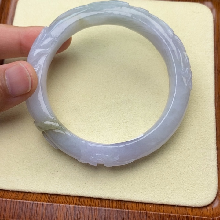 翡翠未镶嵌手镯59.7圈239