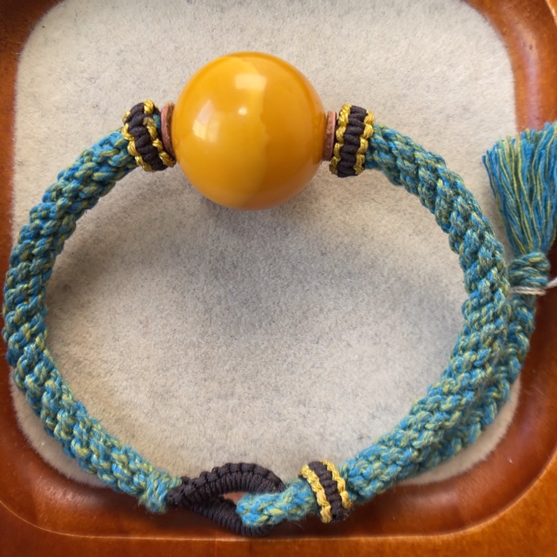 蜜蜡未镶嵌手绳蜜蜡