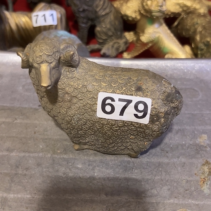 黄铜摆件，文房工艺品摆件