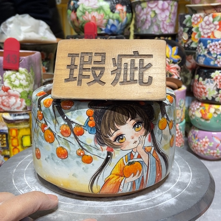 景德镇艺术手绘作品