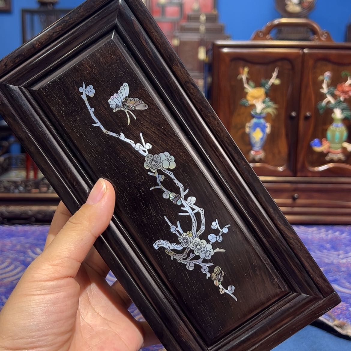 【闪购商品】黑酸枝木类成套家具机关盒