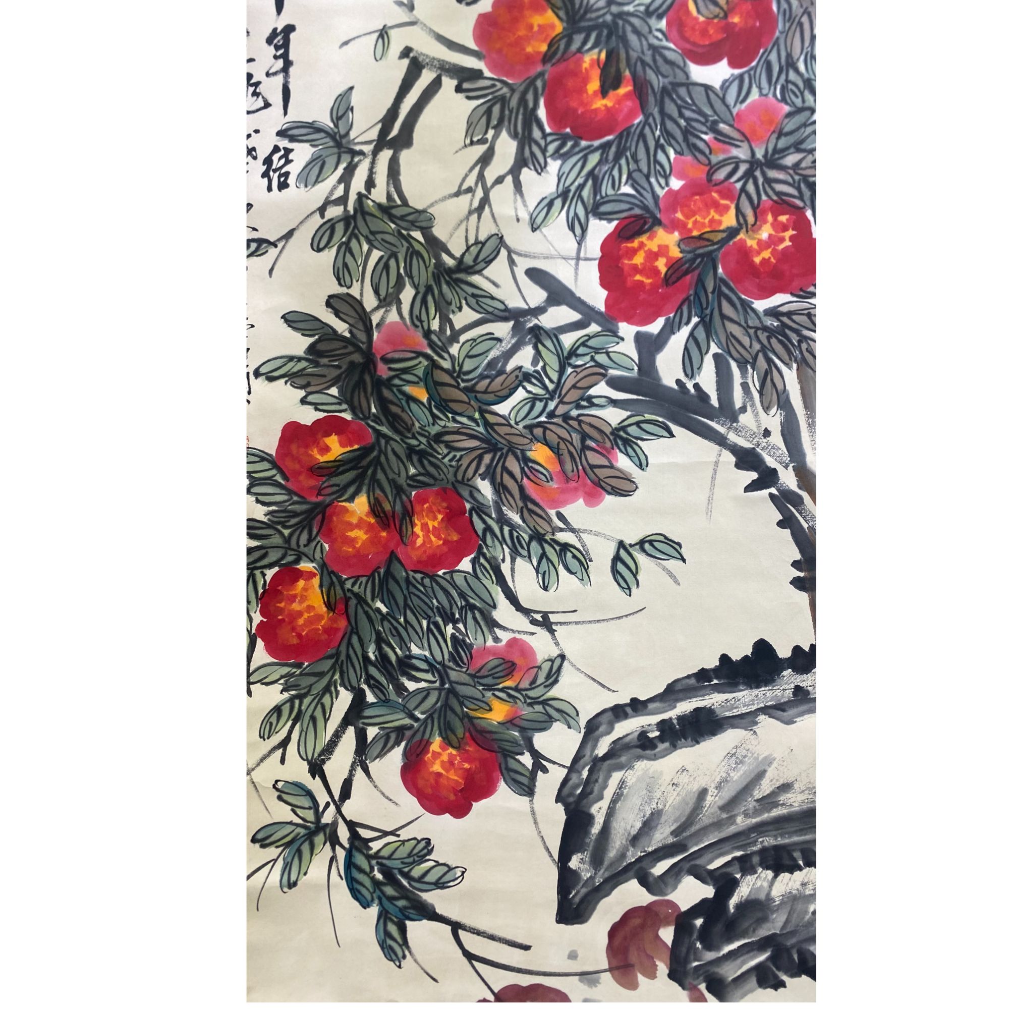 吴 桃子绘画立轴 132.67 7.9平尺