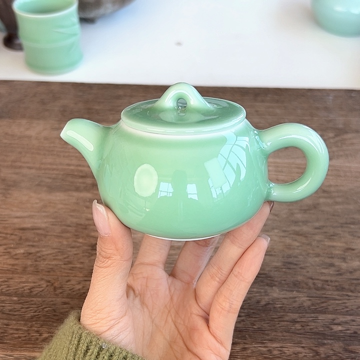 小米茶器龙泉青瓷