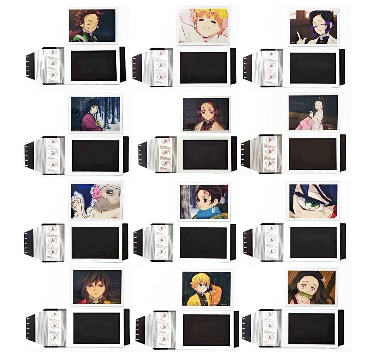 【代拆】鬼灭之刃 全集中展 限定场景 撕拉拍立得盒蛋 立志篇系列 