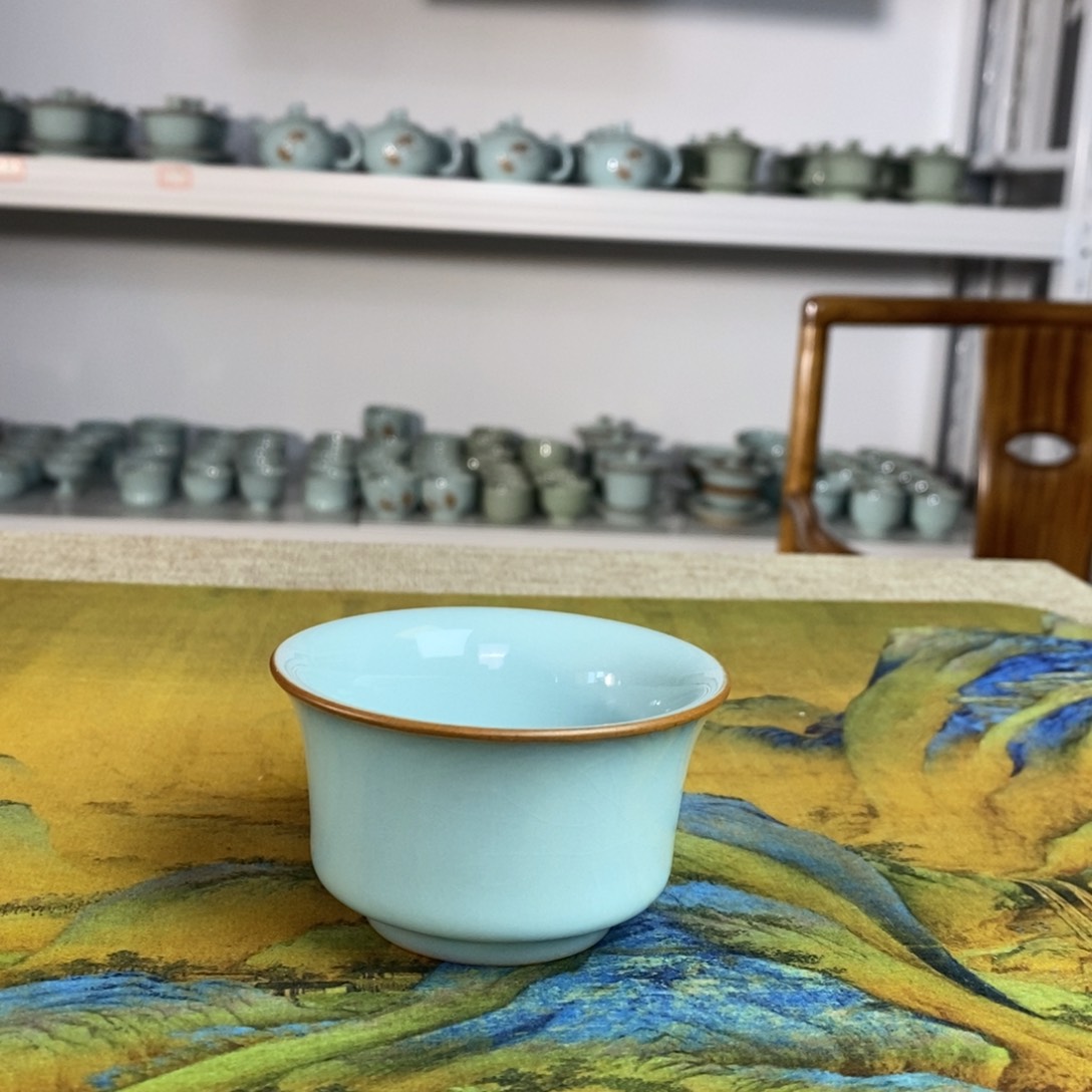 【闪购商品】天青马蹄主人杯。。。。。。。。。