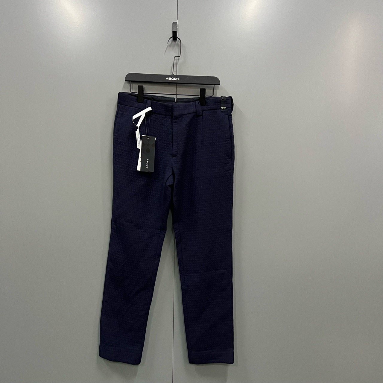 95新 FENDI/芬迪 （jp）209 藏青色长裤 48码