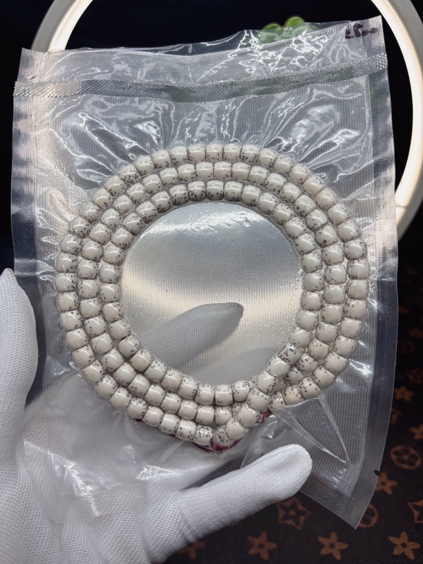 半臂留白海南原生态星月菩提8×7直切河豚