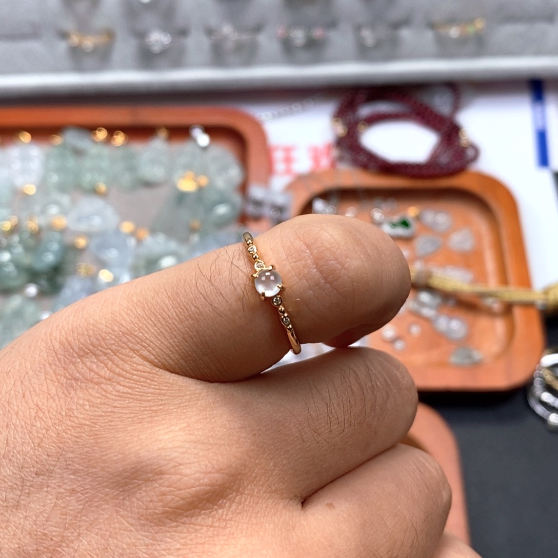 颈饰银S925镶嵌翡翠