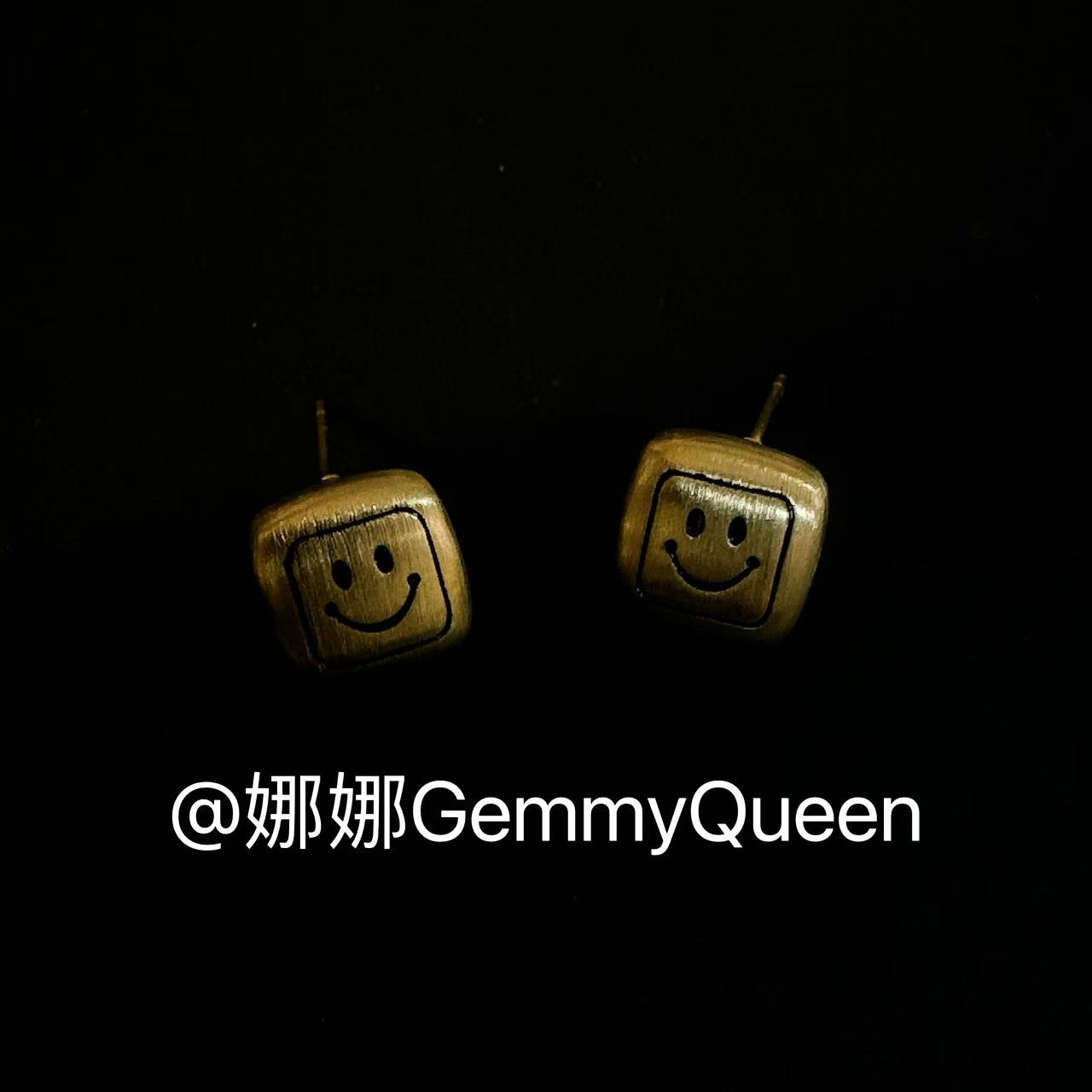 铜合金珐琅耳饰 娜娜GemmyQueen耳环GQ04876