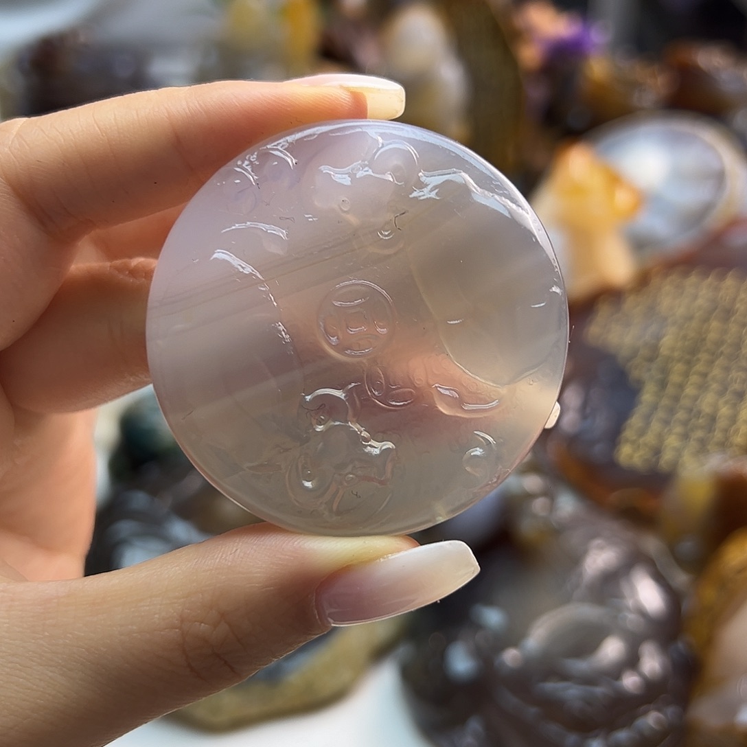 玛瑙/玉髓未镶嵌颈饰