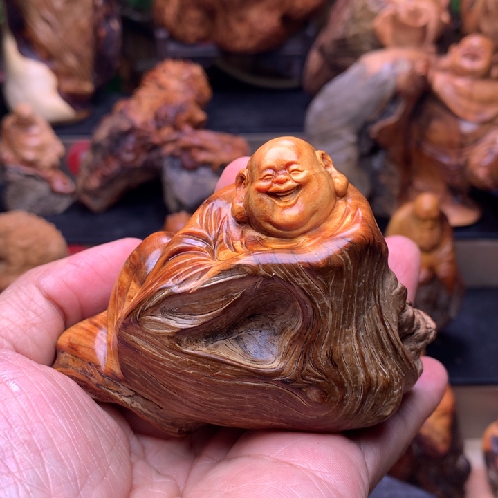 柏木（崖柏）崖柏陈化料手把件