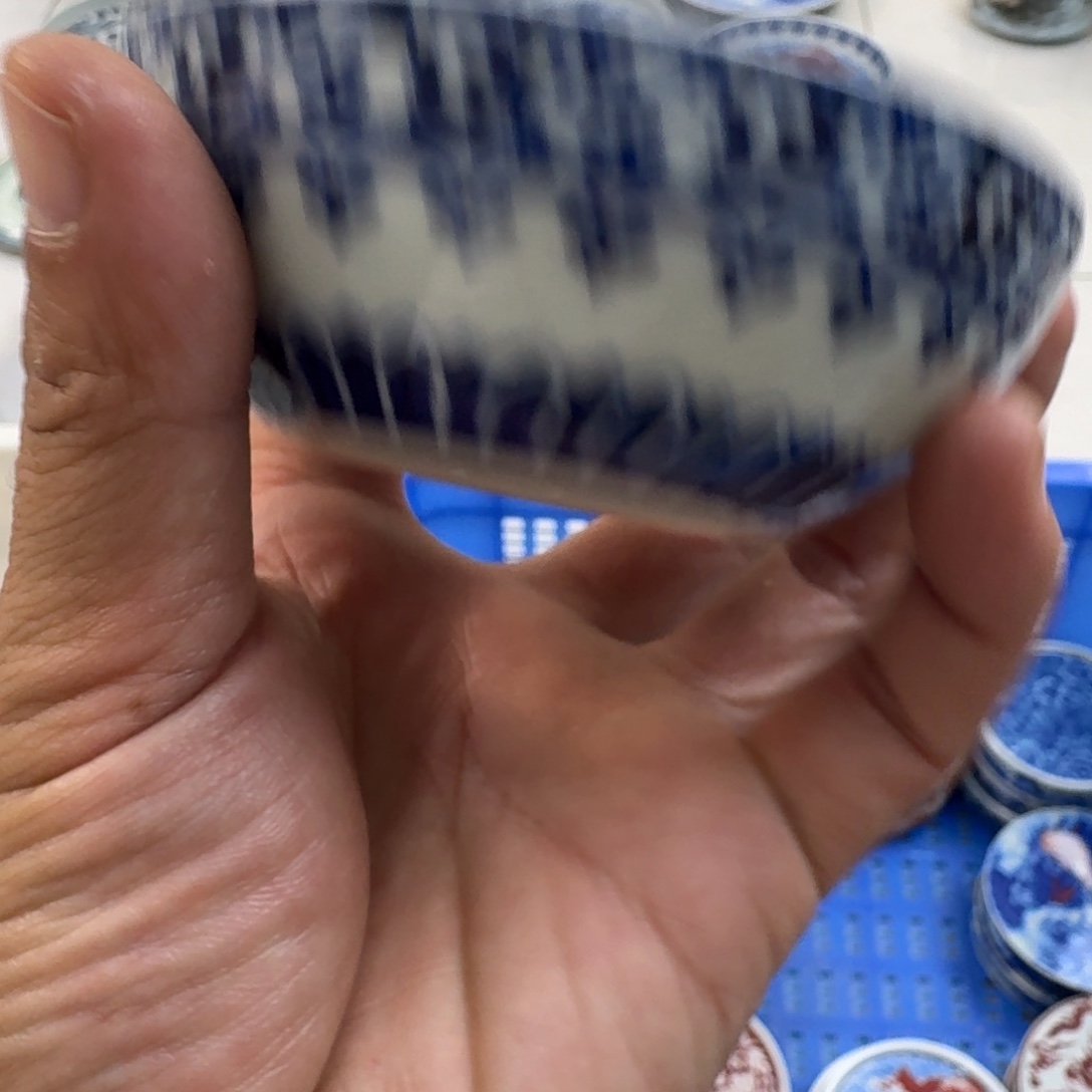 杯青花宝箱普洱茶