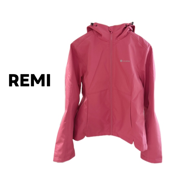 REMI[小蛮腰]女款轻量化硬壳冲锋衣百搭运动时尚棉服外套