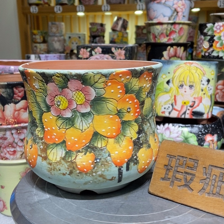 景德镇艺术手绘作品