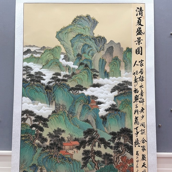 国画书法作品多次参加