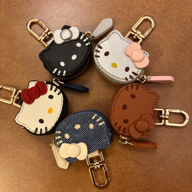 治愈系kitty钥匙挂收纳包