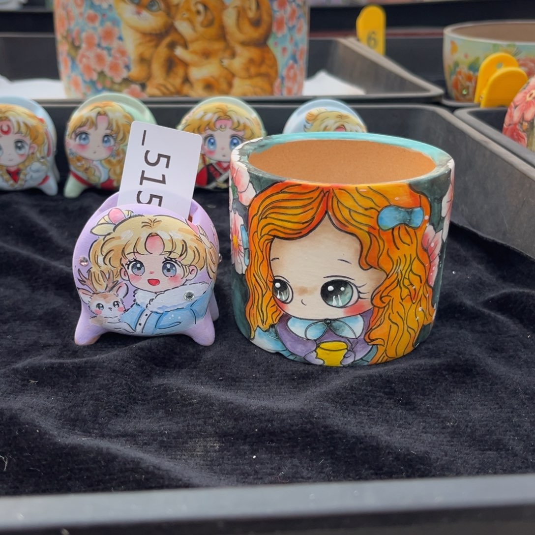 可***冰515多肉花盆2个67.9元