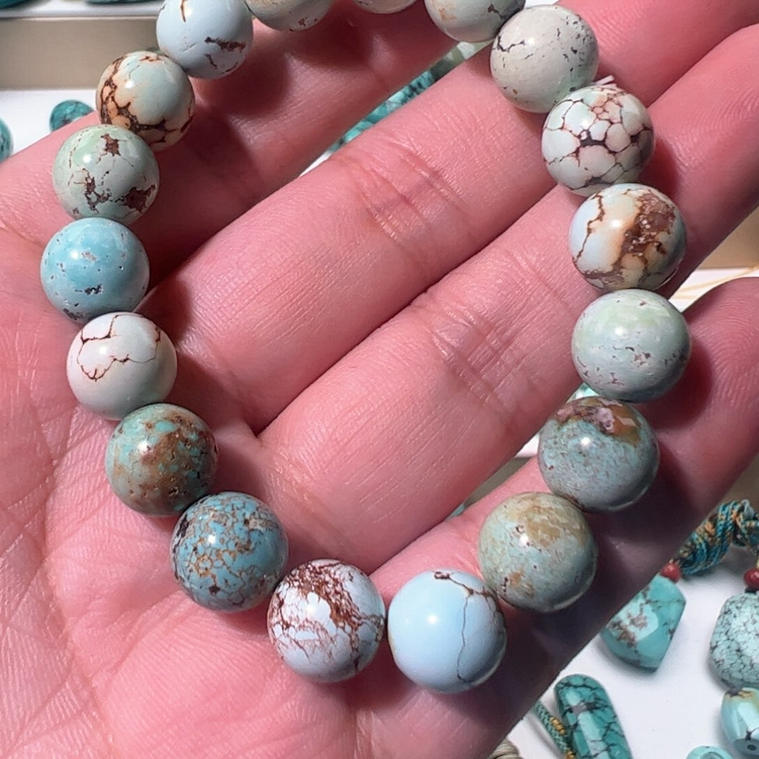 绿松石10单圈未镶嵌