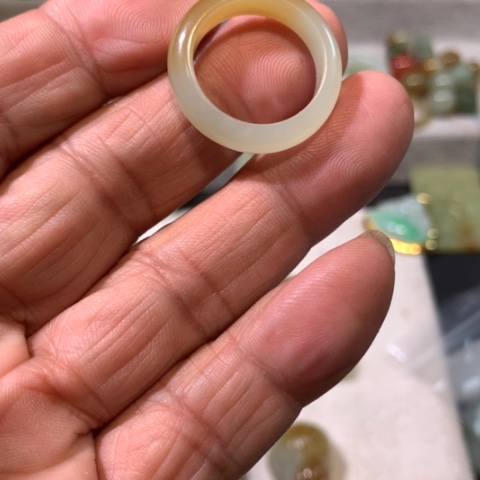 未镶嵌手链和田玉鹤**涧