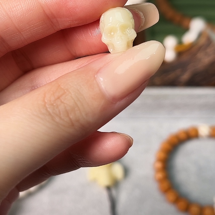 手串/手链鹿骨骷髅大