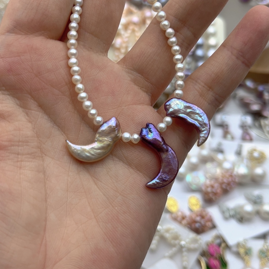 颈饰淡水珍珠未镶嵌