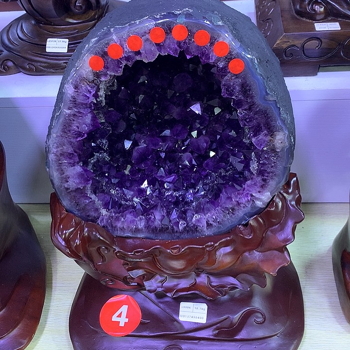 未镶嵌紫晶大型摆件（非配饰）妞妞