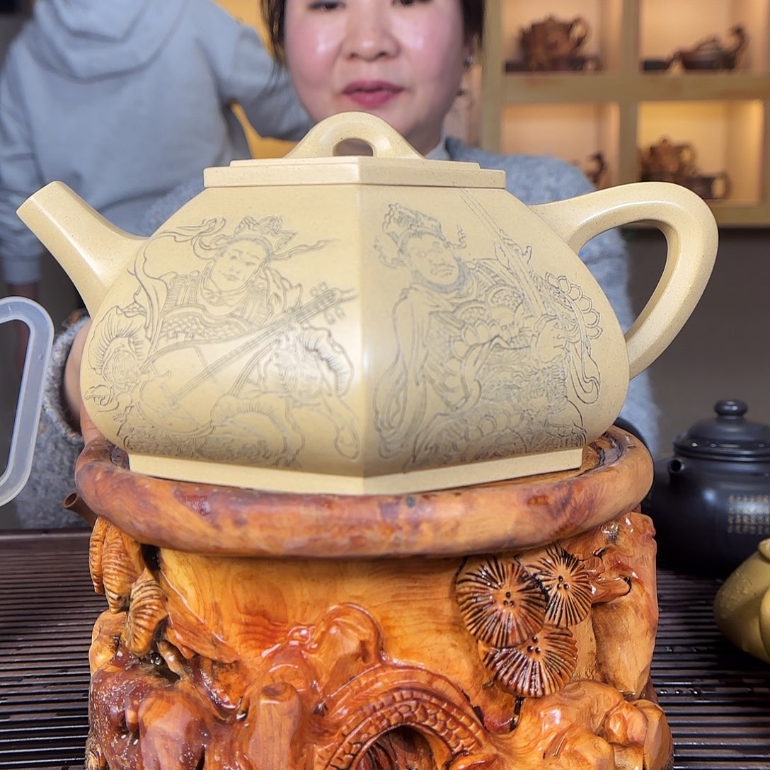 紫砂茶壶李桂敏老师1600c c