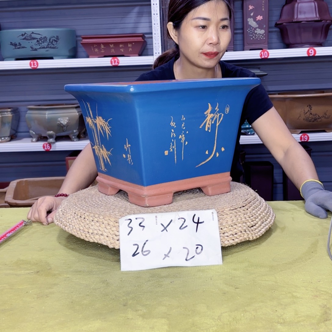 紫砂花盆宜兴紫砂