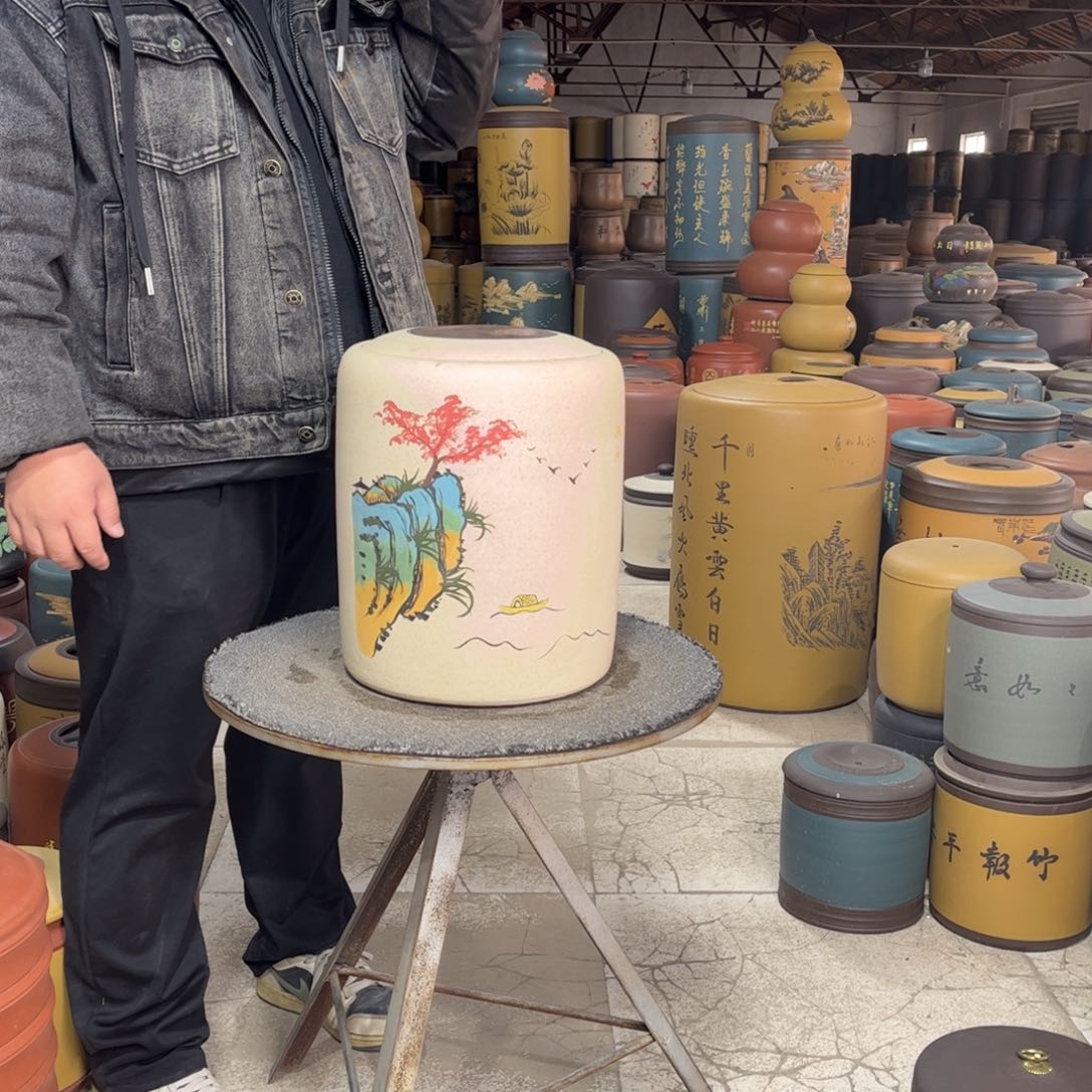 紫砂茶叶罐茶叶好