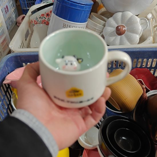 杯陶瓷杯碗盘微瑕疵介意慎拍