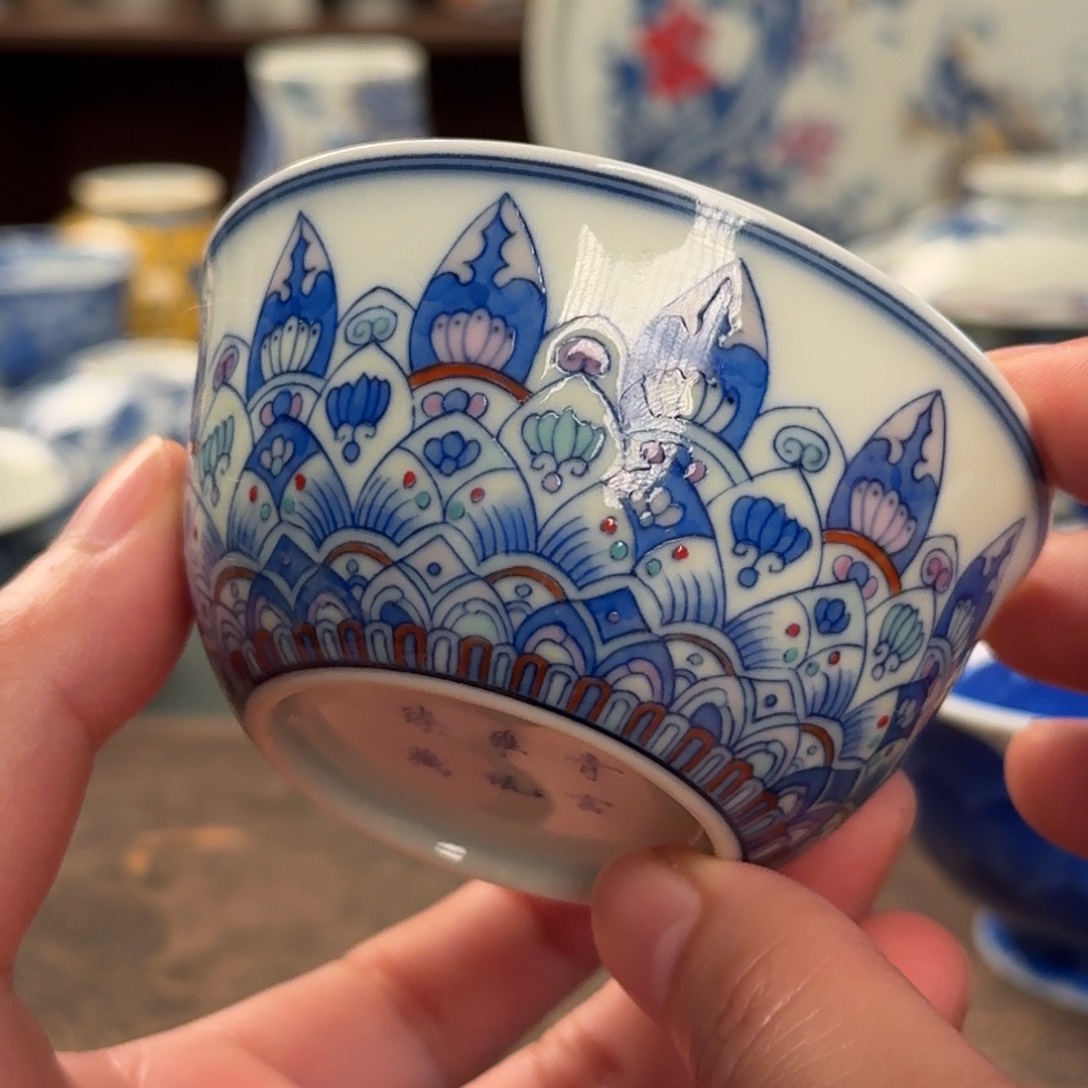 纯手工手绘陶瓷茶具