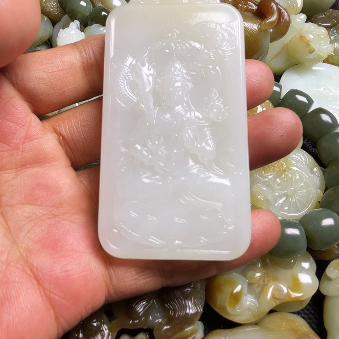 和田玉吊坠(不含链)未镶嵌许*军