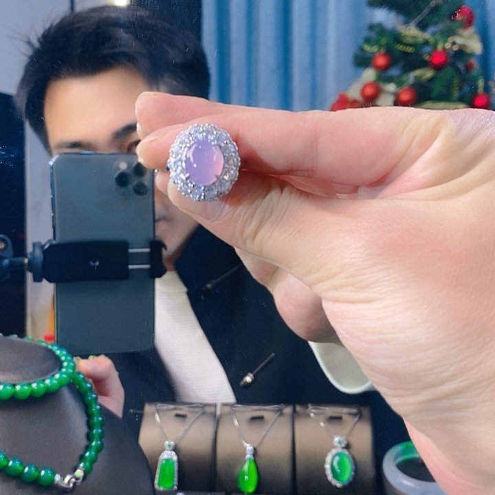 玛瑙/玉髓戒指未镶嵌