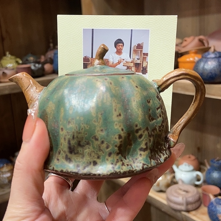柴烧老岩泥高端茶器