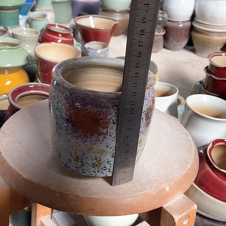 瓶口10高12 满29包邮景德镇陶瓷