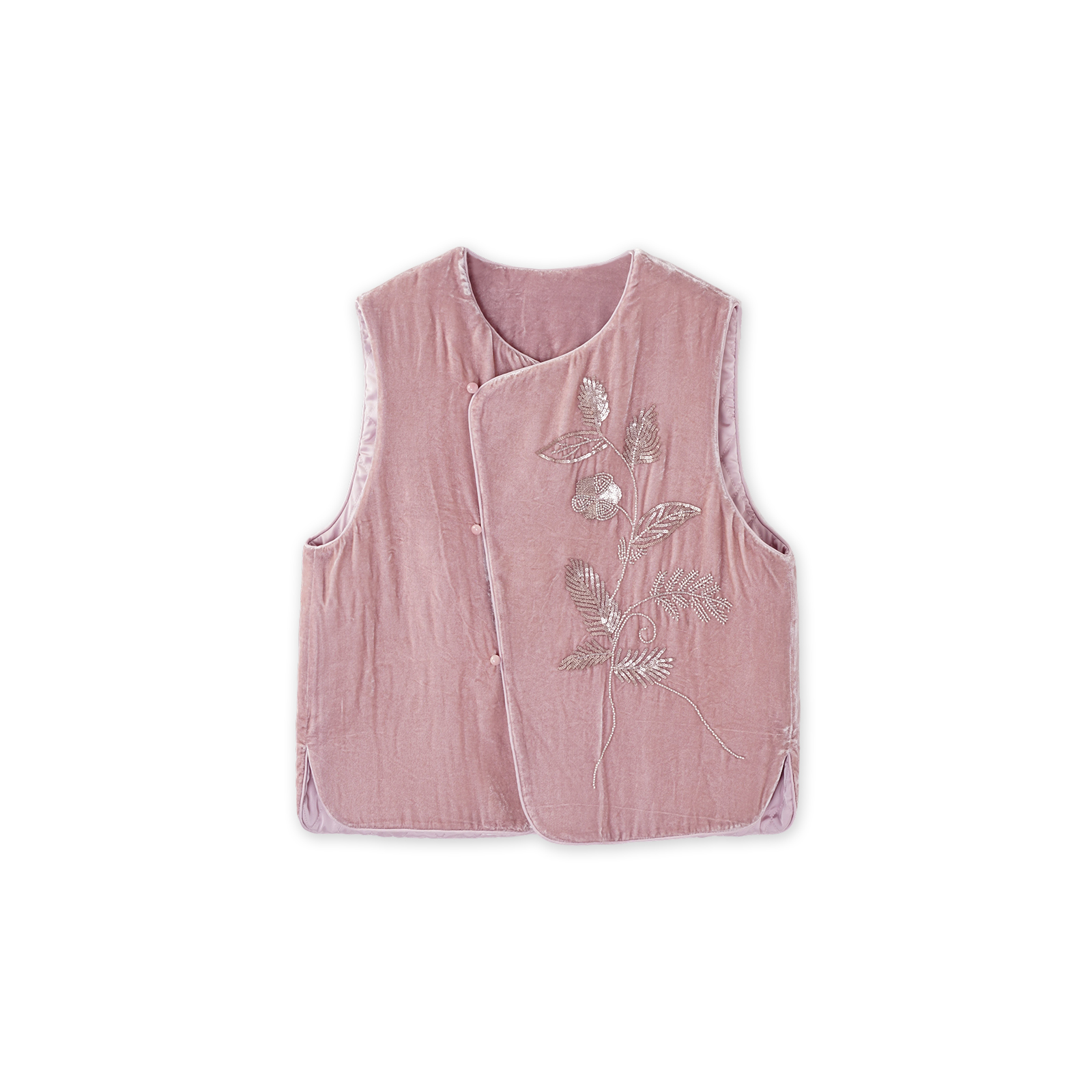 【李夫人MOMO粉丝专享】桑蚕丝马甲YJHY-H934714