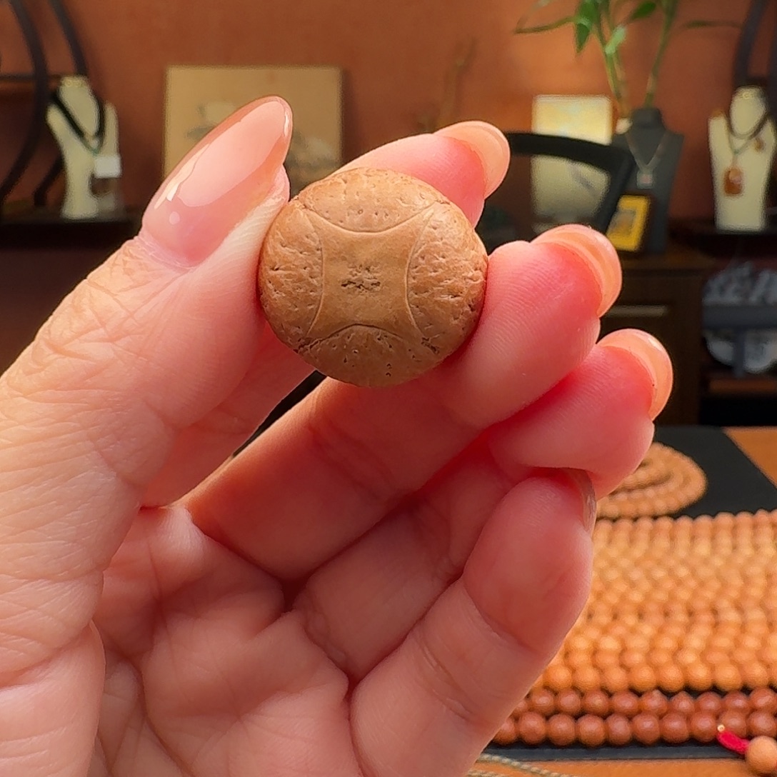 洛***°凤眼菩提吊坠麒麟眼