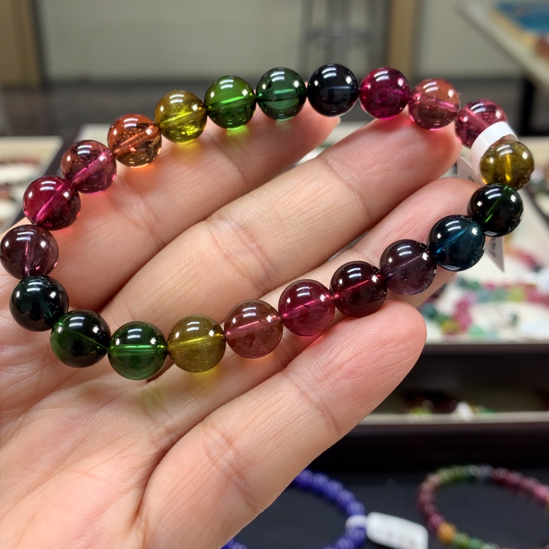 手链碧玺未镶嵌9.2左右