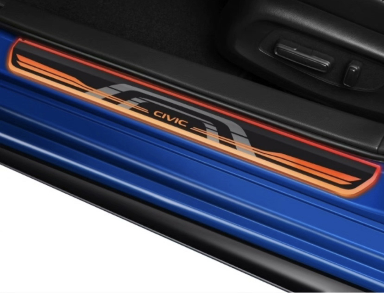 十一代思域原厂迎宾踏板车上车内车载汽车装饰十一代思域迎宾踏板