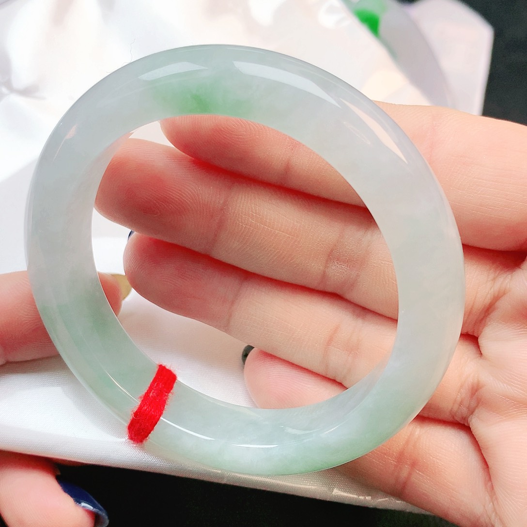 未镶嵌手镯翡翠正圈0150