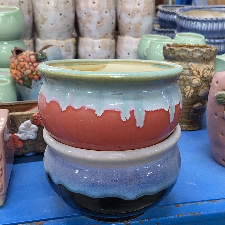 花盆单场满9.9发货13×8瑕疵