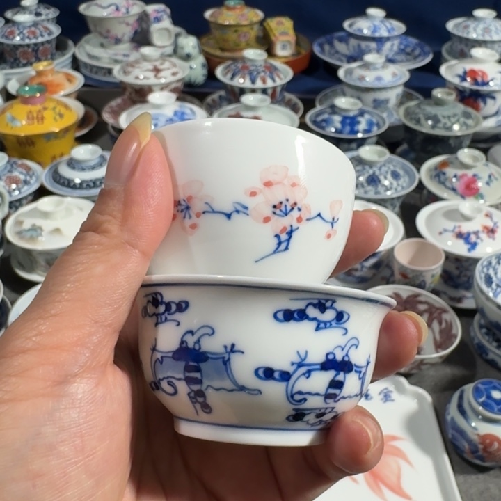 景德镇手工手绘杯