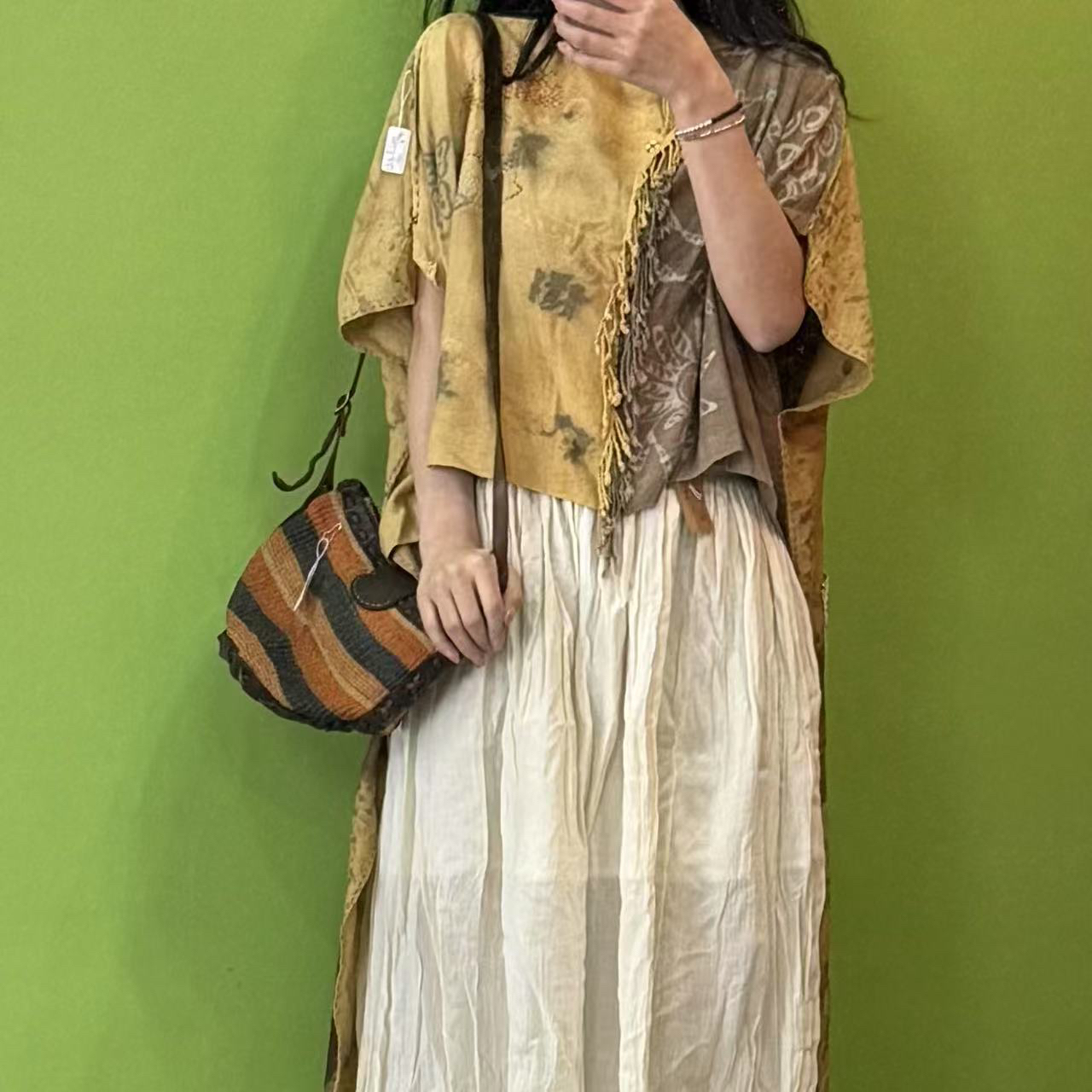 泰国手工服饰个性设计小上衣