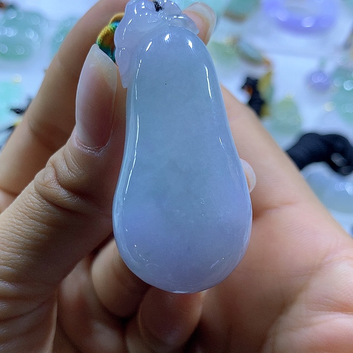 翡翠颈饰未镶嵌天然翡翠A货吊坠