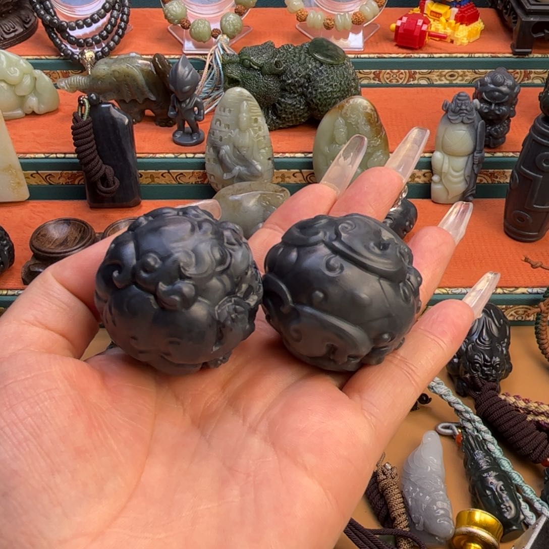 未镶嵌和田玉挂件栖****蟹